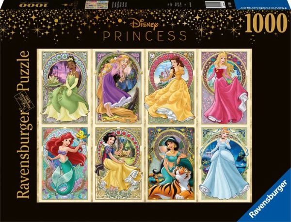Ravensburger Puzzle 16504 - Nouveau Art Prinzessinnen - 1000 Teile Disney  Puzzle … - Bei bücher.de immer portofrei