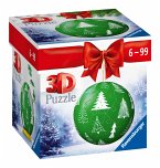Ravensburger 3D Puzzle-Ball Weihnachtskugel Tannenbaum 11270 - 54 Teile - für Weihnachtsfans ab 6 Jahren