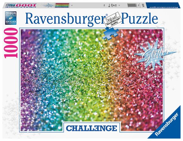 Ravensburger Challenge Puzzle 16745 - Glitzer - 1000 Teile Puzzle für … -  Bei bücher.de immer portofrei