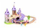 BRIO Disney Princess 33312 Traumschloss Eisenbahn-Set - Märchenhafte Ergänzung für die BRIO Holzeisenbahn - Empfohlen ab 3 Jahren