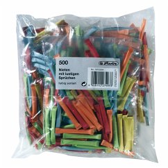 Cover Herlitz Nieten 500 Stück geklammert farbig