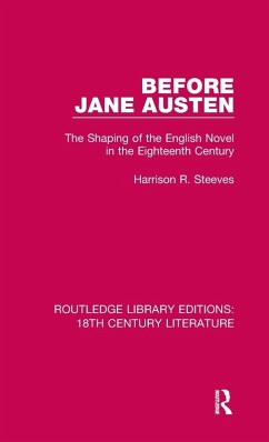 Cover Before Jane Austen
