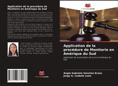 Application de la procédure de Monitorio en Amérique du Sud - Sánchez Erazo, Angie Gabriela;Cedeño León, Jorge G.