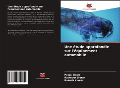 Une étude approfondie sur l'équipement automobile - Singh, Pooja;Jhorar, Ravinder;Kumar, Rakesh