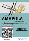 Woodwind Quintet Score of &quote;Amapola&quote; (fixed-layout eBook, ePUB)