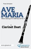 Clarinet duet - Ave Maria by Schubert (eBook, ePUB)