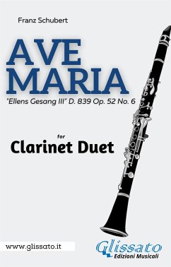 Clarinet duet - Ave Maria by Schubert (eBook, ePUB) - Schubert, Franz