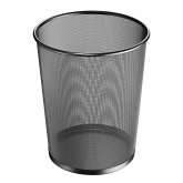 Herlitz Papierkorb 18 Liter Manhattan schwarz Drahtgitter Herlitz Papierkorb 18 Liter Manhattan schwarz Drahtgitter