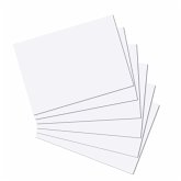 Herlitz Karteikarte A4 blanko weiß 100er Packung Herlitz Karteikarte A4 blanko weiß 100er Packung