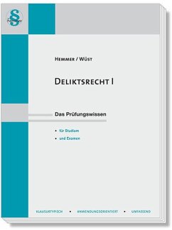 Deliktsrecht I - Hemmer, Karl-Edmund;Wüst, Achim;d'Alquen, Clemens