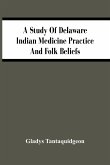A Study Of Delaware Indian Medicine Practice And Folk Beliefs