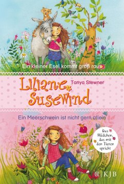 Ein kleiner Esel kommt groß raus & Ein Meerschwein ist nicht gern allein / Liliane Susewind ab 6 Jahre Bd.1+2 (Mängelexemplar) - Stewner, Tanya