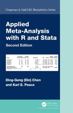 Applied Meta-Analysis with R and Stata (eBook, ePUB) - Chen, Ding-Geng (Din); Peace, Karl E.