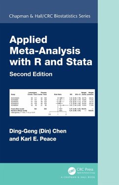 Applied Meta-Analysis with R and Stata (eBook, PDF) - Chen, Ding-Geng (Din); Peace, Karl E.
