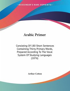 Arabic Primer - Cotton, Arthur