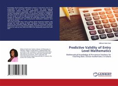Predictive Validity of Entry Level Mathematics