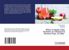 Effect of Apple Cider Varieties on Chemical & Sensory Prop. of Cider