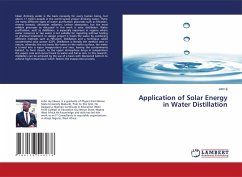 Application of Solar Energy in Water Distillation