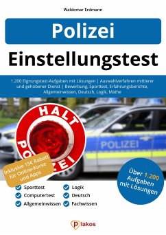 Einstellungstest Polizei - Erdmann, Waldemar