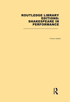 Cover Routledge Library Editions: Shakespeare in Performance (eBook, PDF)