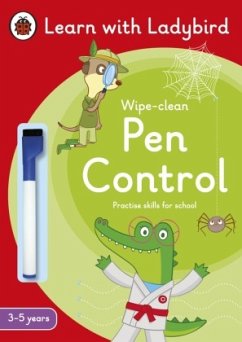 Pen Control: A Learn with Ladybird Wipe-Clean Activity Book 3-5 years - Ladybird