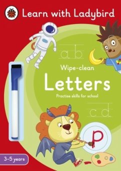 Letters: A Learn with Ladybird Wipe-Clean Activity Book 3-5 years - Ladybird
