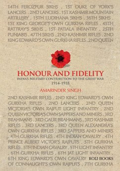 Honour and Fidelity: India's Military Contribution to the Great War 1914-1918 (eBook, ePUB) - Singh, Captain Amarinder