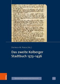 Das zweite Kolberger Stadtbuch 1373–1436 (eBook, PDF)