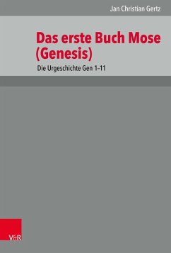1. Mose (Genesis) 1-11 (eBook, PDF) - Gertz, Jan Christian