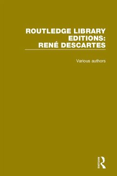 Cover Routledge Library Editions: Rene Descartes (eBook, PDF)