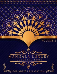 Mandala Luxury Coloring Book - Skypi