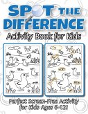 Spot the Difference Activity Book for Kids