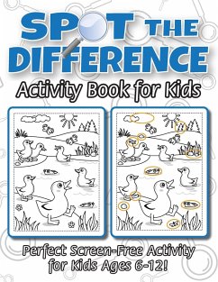 Spot the Difference Activity Book for Kids - Engage Books (Activities)