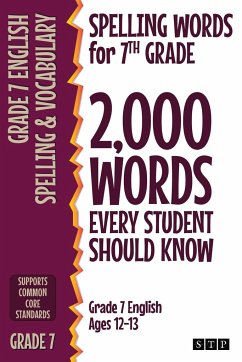 Spelling Words for 7th Grade - Stp Books