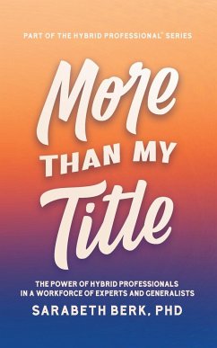 More Than My Title - Berk, Sarabeth