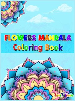 Flowers Mandala Coloring Book - Tanitatiana