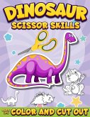 Dinosaur Scissor Skills Activity Book for Kids Ages 3-5
