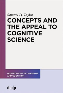 Concepts and the Appeal to Cognitive Science (eBook, ePUB) - Taylor, Samuel D.