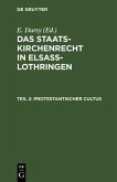 Protestantischer Cultus (eBook, PDF)