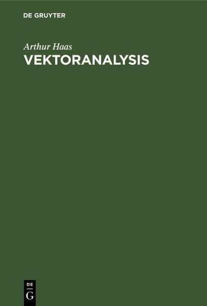 Vektoranalysis (eBook, PDF)