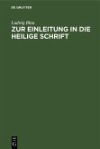 Zur Einleitung in die Heilige Schrift (eBook, PDF)