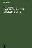 Das Problem des Völkerrechts (eBook, PDF)