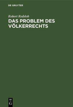 Cover Das Problem des Völkerrechts (eBook, PDF)
