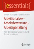 Arbeitsanalyse – Arbeitsbewertung – Arbeitsgestaltung (eBook, PDF)