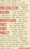 Empfang bei der Welt (eBook, ePUB) Empfang bei der Welt (eBook, ePUB)