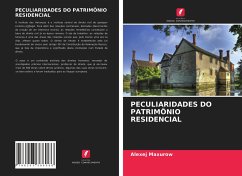 Cover PECULIARIDADES DO PATRIMÔNIO RESIDENCIAL