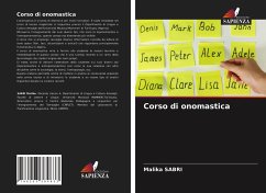 Cover Corso di onomastica