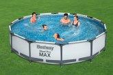 Steel Pro Max Frame Pool-Set, rund, mit Filterpumpe 366 x 76 cm