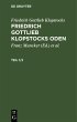 Friedrich Gottlieb Klopstocks:... - Bild 1