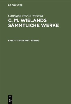 Idris und Zenide - Wieland, Christoph Martin